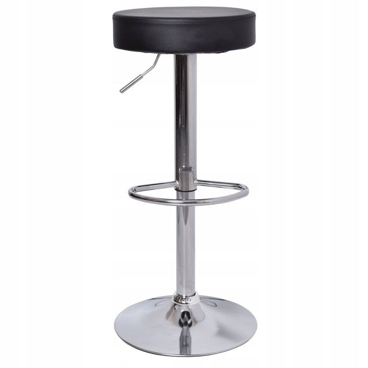 HOKER BAROWY OBROTOWY STOŁEK TABORET KRZESŁO Z EKOSKÓRY BAROWE