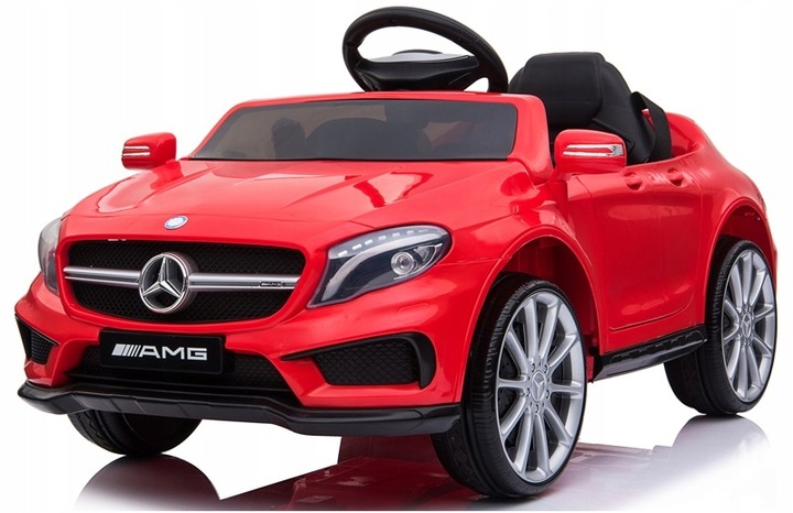 MERCEDES GLA 4x4 12V, PILOT 2.4G, 4 AMORY Auto na akumulator, koła EVA