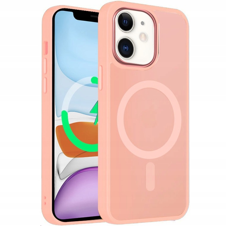 Etui Do iPhone 11 +Szkło 9H WZMACNIANE 360° Matt Case Do Magsafe
