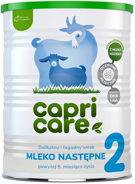 Mleko Kozie CAPRICARE 2 następne 800 g