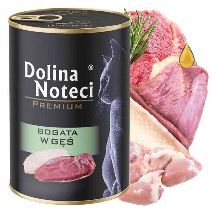 DOLINA NOTECI Premium Mokra karma dla kota Mix Smaków 16 x 400g