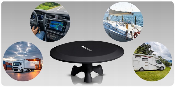 ANTENA WEWNĘTRZNA ZEWNĘTRZNA do TV NAZIEMNEJ DVB-T2 ULTRA HD 4K FILTR