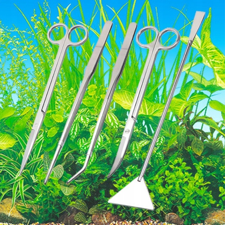 Zestaw narzędzi do pielęgnacji akwarium