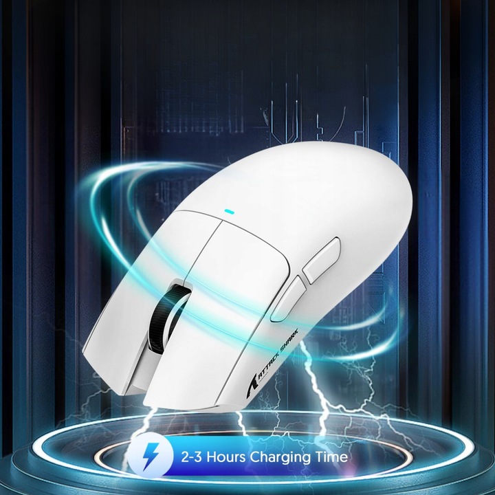 Myszka Gamingowa Mysz Dla Graczy Bezprzewodowa LED RGB ATTACK SHARK X11