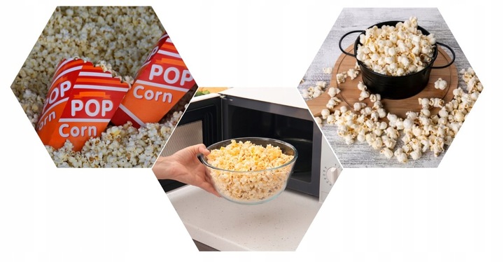 POPCORN KUKURYDZA DO PRAŻENIA 5 kg ZIARNO BEZ SOLI BEZ GMO 5000 g