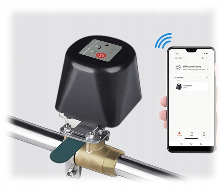 SIŁOWNIK ZAWORU ATLO-V1-TUYA Wi-Fi, Tuya Smart