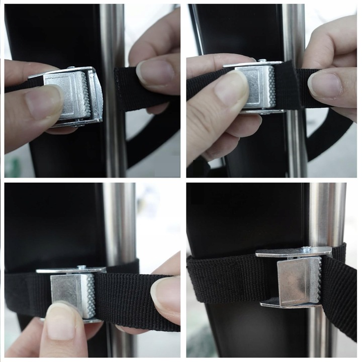 10X SILNE PASY MOCUJĄCE Z ZAMKIEM ZACISKOWYM REGULOWANY DO BAGAŻU WALIZKI