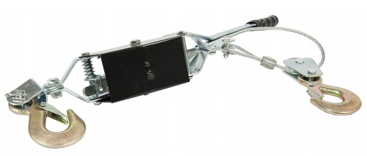 WYCIĄGARKA RĘCZNA WCIĄGARKA LINOWA 2000KG 2T HAKI