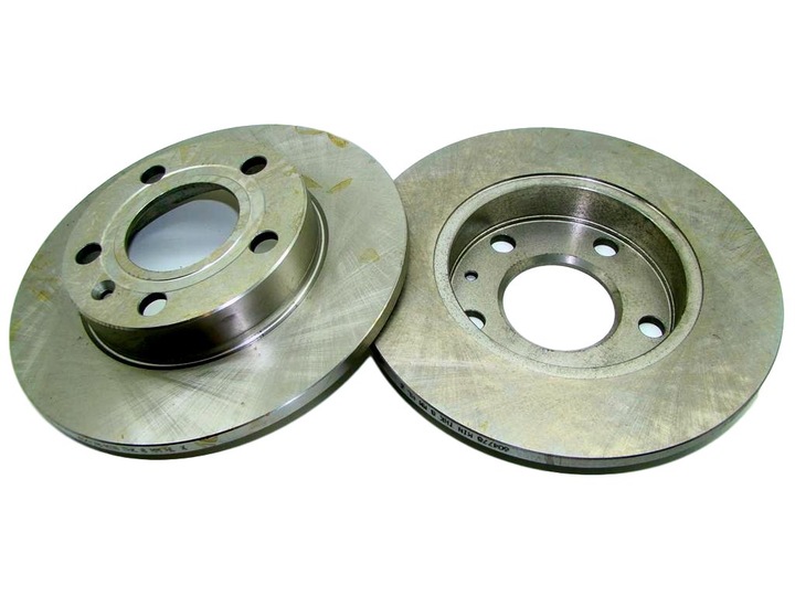TARCZE x2 KLOCKI TYŁ do AUDI A4 B6 B7 SEAT EXEO