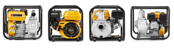 POMPA WODY SPALINOWA MOTOPOMPA SCHWARTZMANN SCH-PS2000 2" CALE 42m3/h 6,5KM