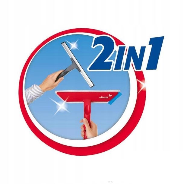 MYJKA DO OKIEN ŚCIĄGACZKA Z DRĄŻKIEM TELESKOPOWYM VILEDA WYMIENNA