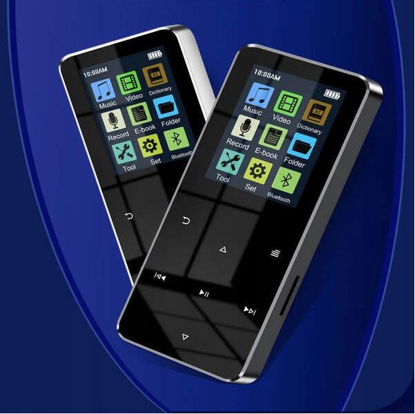 ODTWARZACZ MP4 MP3 16GB BLUETOOTH HiFi RADIO SŁUCHAWKI W ZESTAWIE