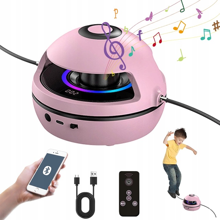 MUZYCZNA SKAKANKA, INTELIGENTNA AUTOMATYCZNA ELEKTRYCZNA SKAKANKA BLUETOOTH