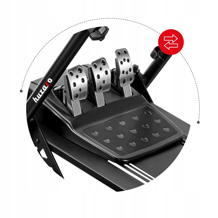 Kokpit STOJAK STELAŻ do kierownicy SYMULATOR GRACZAG Huzaro Speed 3.0