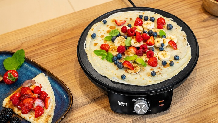 Naleśnikarka patelnia elektryczna do naleśników Teesa 30cm 1200W MOCNA