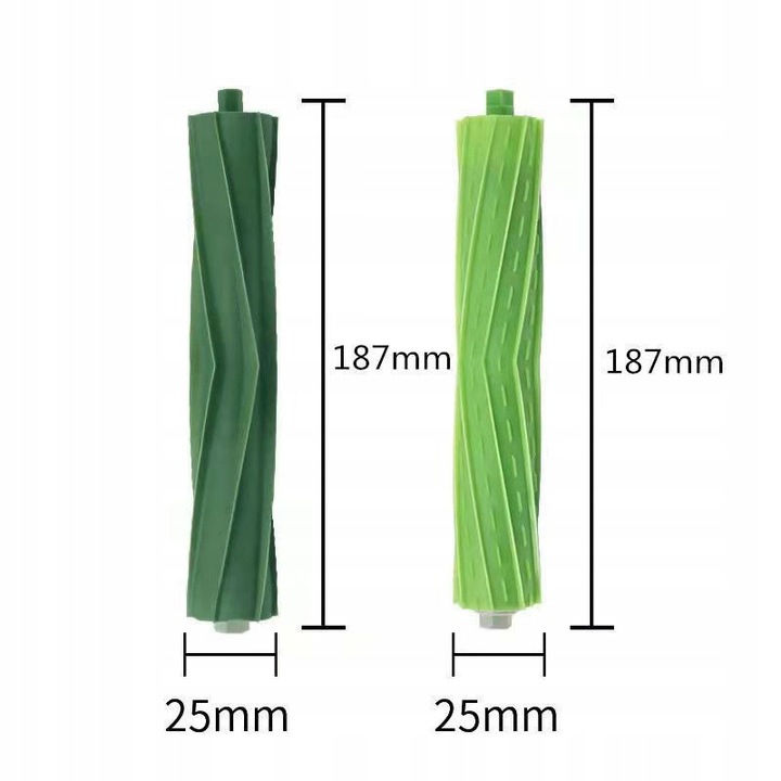 6x SZCZOTKI ROLKI WAŁKI DO iRobot ROOMBA E4 E5 E6 E7 I3 I4 I5 I6 I7 I8