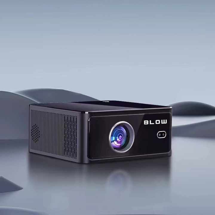 PRZENOŚNY PROJEKTOR RZUTNIK GŁOŚNIK MaxSHOW ANDROID SMART TV WIFI FULLHD 4K