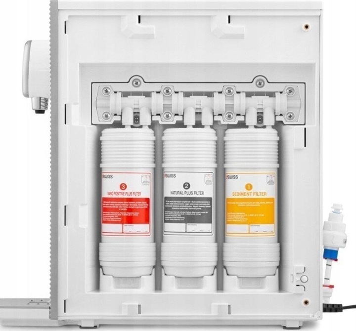 ZESTAW WKŁADÓW FILTRUJĄCYCH DO WODY 4SWISS 6 SZTUK 12 MIESIĘCY ROCZNY