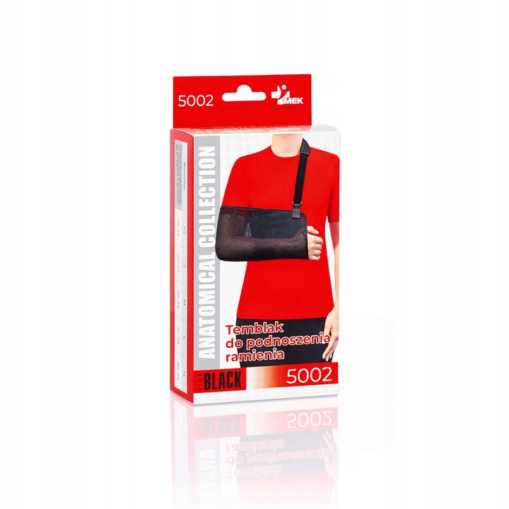 Temblak siatkowy na rękę L MEK 5002 przewiewny temblak na bark ortopedyczny