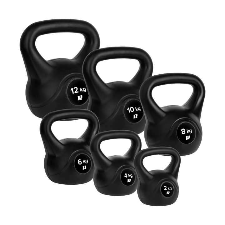 Kettlebell 6kg kettle hantel obciążenie odważnik kula do ćwiczeń ABS