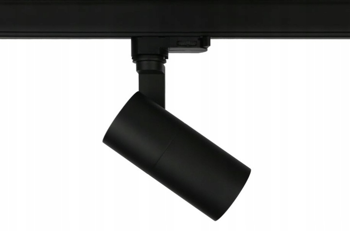 REFLEKTOR GU10 NA SZYNĘ 3FAZY BLACK-2 KĄTY ŚWIATŁA