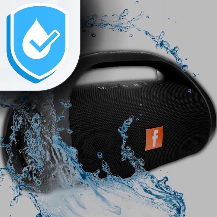 Głośnik Bluetooth Bezprzewodowy BOOMBOX Mobilny USB RADIO LED MP3