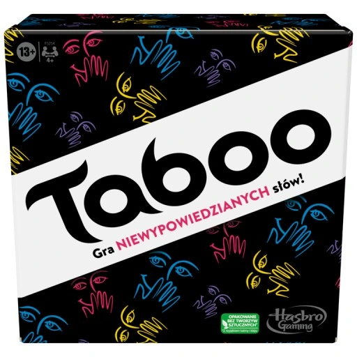 HASBRO Gra imprezowa Taboo gra niewypowiedzianych słów polska wersja F5254