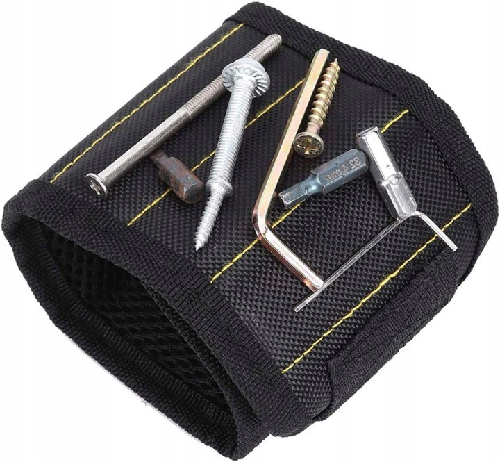 Magnetyczna opaska narzędziowa na rękę nadgarstek śruby przybornik