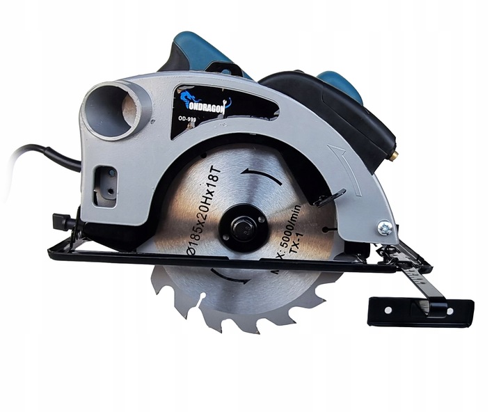 PILARKA PIŁA TARCZOWA RĘCZNA DO DREWNA LASER 2650W