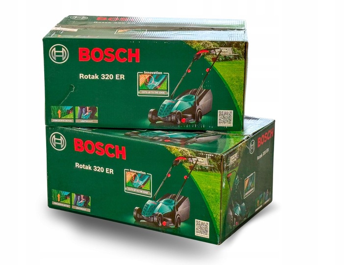 BOSCH ROTAK 320 ER Kosiarka elektryczna 1200W 32CM regulacja KOSZ 31L