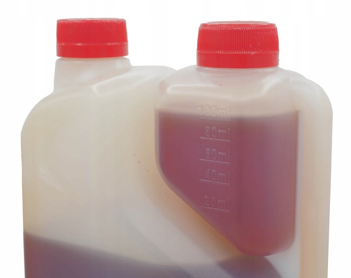 OLEJ DO SILNIKÓW DWUSUWOWYCH KOSY 1L CZERWONY