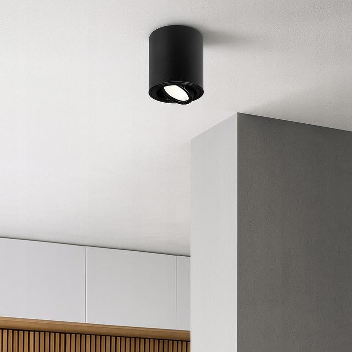 4x OPRAWA NATYNKOWA GU10 HALOGENOWA SPOT SUFITOWA tuba ruchoma na