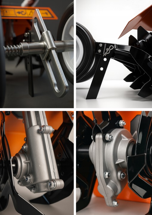 GLEBOGRYZARKA Spalinowa KULTYWATOR do gleby ziemi 30cm z REGULACJĄ