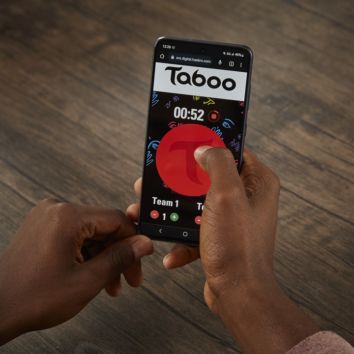 HASBRO Gra imprezowa Taboo gra niewypowiedzianych słów polska wersja F5254