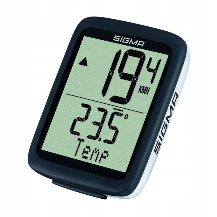 MARKOWY LICZNIK ROWEROWY SIGMA 10.0 IPX8 POLSKIE MENU TERMOMETR START/STOP