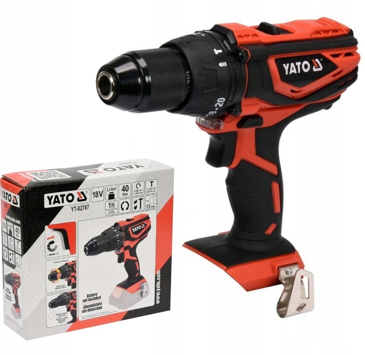 YATO WIERTARKO WKRĘTARKA UDAROWA 18 V YT-82787