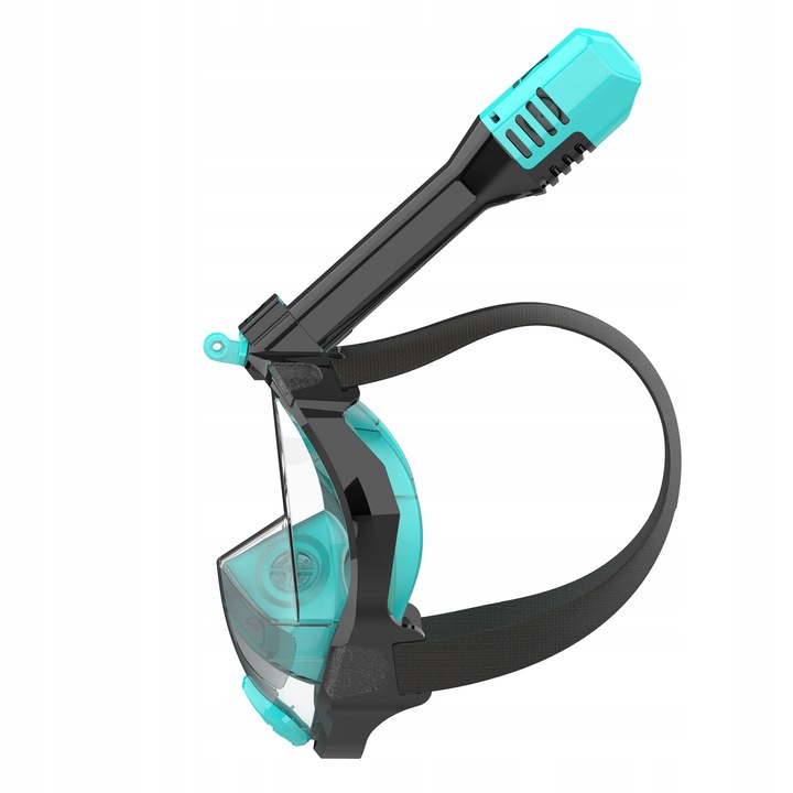 MASKA DO NURKOWANIA PŁYWANIA NIE PARUJE GoPro PEŁNOTWARZOWA Z RURKĄ L/XL