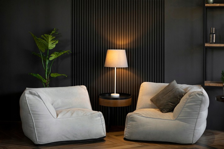 Lamele na czarnej płycie HDF - zestaw 59,5 cm x 275 cm - Czarny 914 i inne