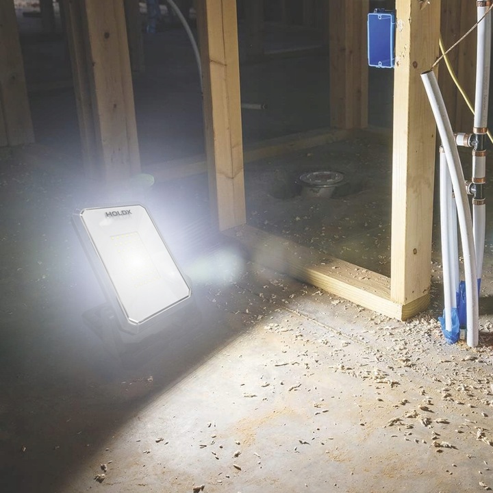 LAMPA ROBOCZA HALOGEN LED DO DEWALT Z USB 6500K PRZENOŚNA BUDOWLANA