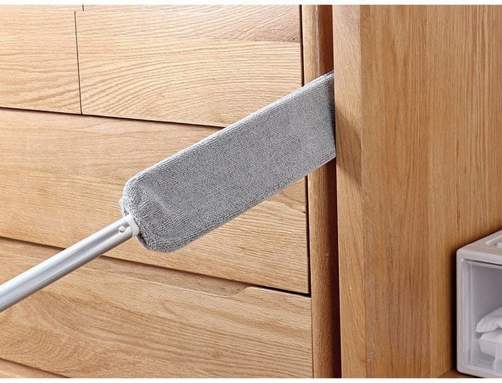 Miotła miotełka szczotka zmiotka mop teleskopowa do kurzu 3 szmatki 155 cm