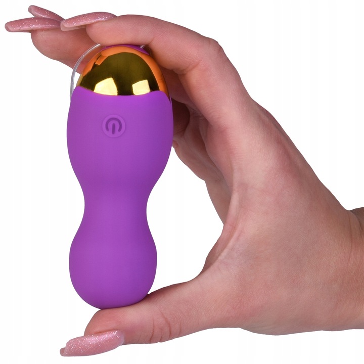 WIBRUJĄCE KULKI GEJSZY Z PILOTEM Jajko 12 Funkcji