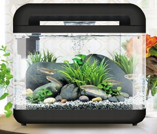 INVITAL EasyTank CASCADE LED 17 litrów czarna