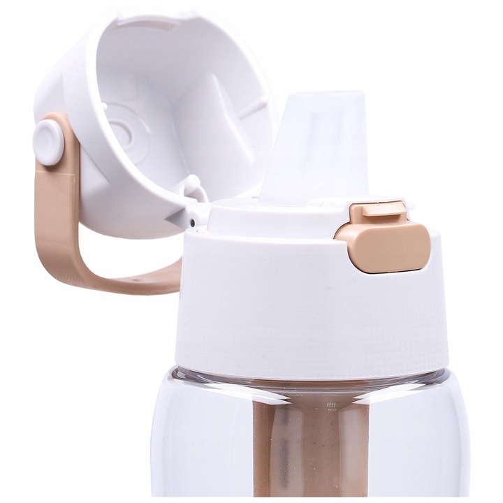 Butelka Filtrująca Bidon ze słomką Dafi Solid 0,7l beżowa z filtrem Dafi