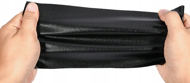 SKÓRA SAMOPRZYLEPNA EKO SKÓRA SKAJ TAPICERSKI KLEJ ŁATY CZARNY 140X50 CM