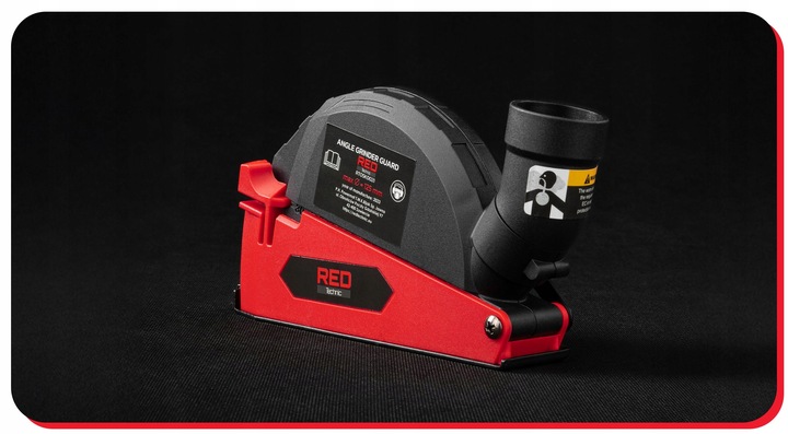 OSŁONA PRZECIWPYŁOWA DO SZLIFIERKI KĄTOWEJ ODSYSAJĄCA TARCZE 115-125