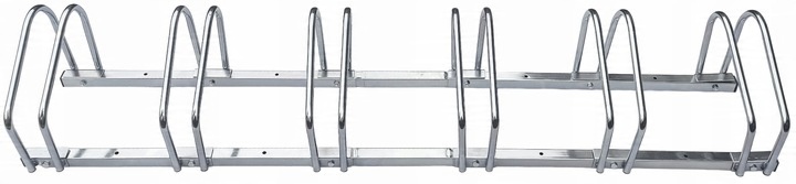 STOJAK NA 6 ROWERÓW PARKING ROWEROWY UCHWYT NA 6 STANOWISK STAL NIERDZEWNA