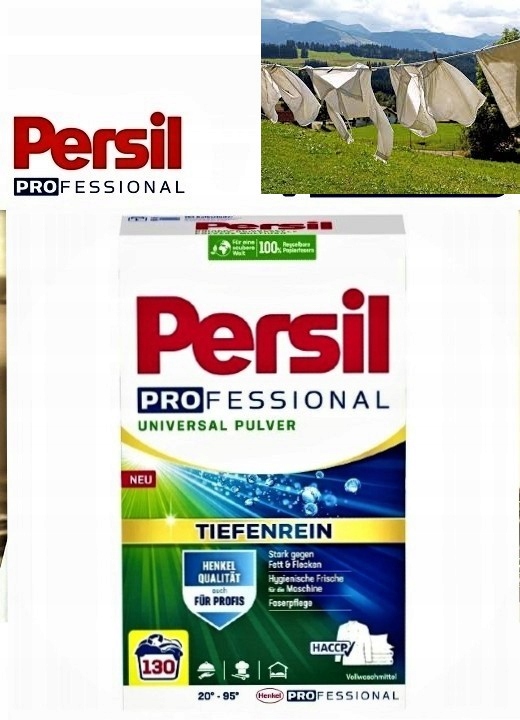 Persil Professional pro Universal proszek XXXL 7,8kg NIEMCKI Originał DE