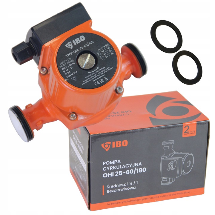 Pompa obiegowa IBO OHI 25-60/180