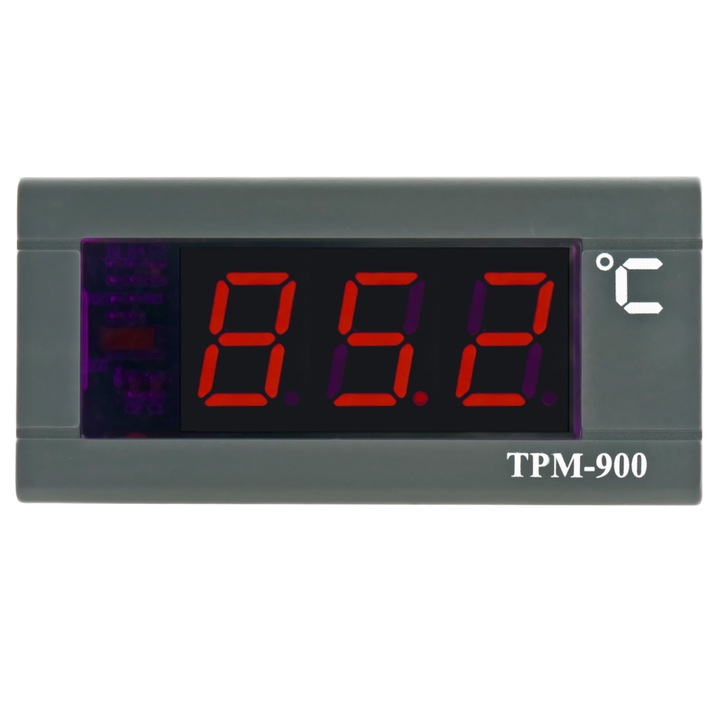 TERMOMETR cyfrowy ELEKTRONICZNY 110C wyś. LED 230V