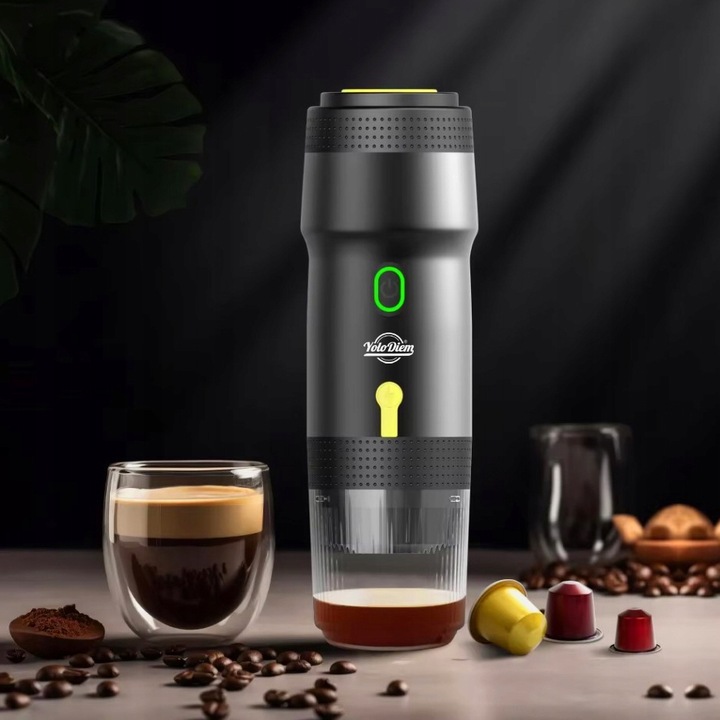 PRZENOŚNY EKSPRES DO KAWY 125W 3W1 Turystyczny Bezprzewodowy